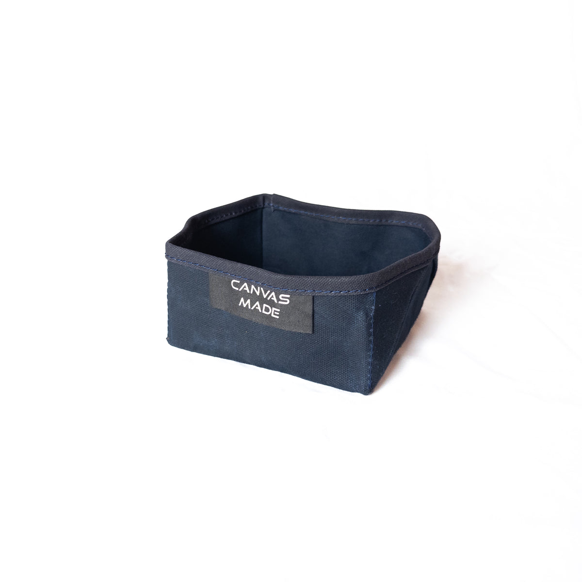 Waxed Canvas Folding Bowl