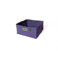 Waxed Canvas Folding Bowl