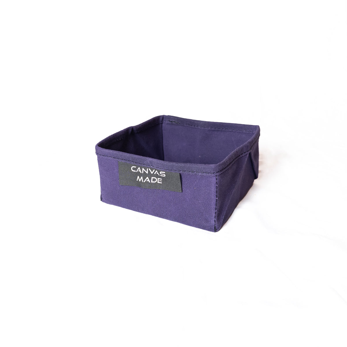 Waxed Canvas Folding Bowl