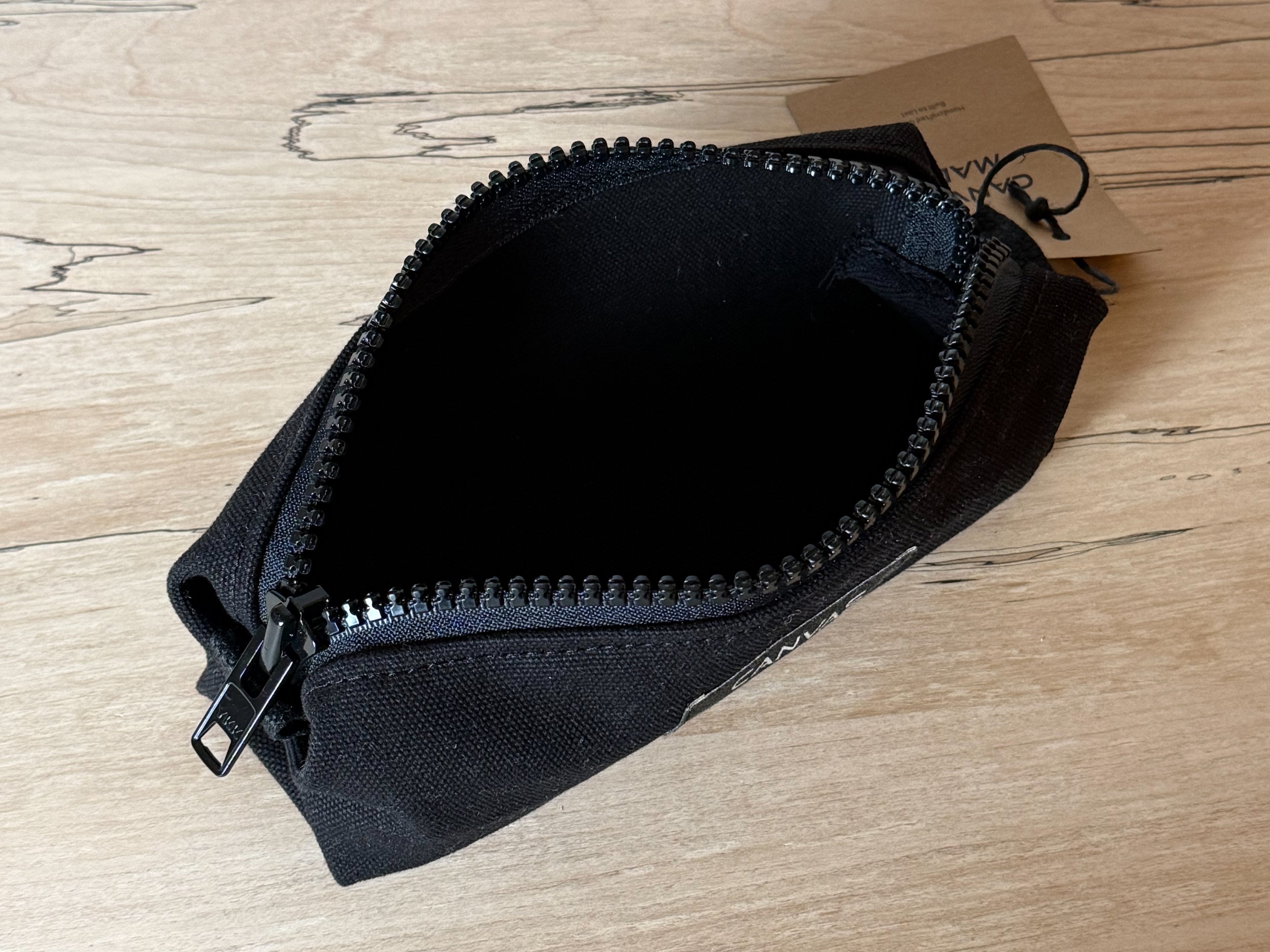 Duck Canvas Pencil Case - Black