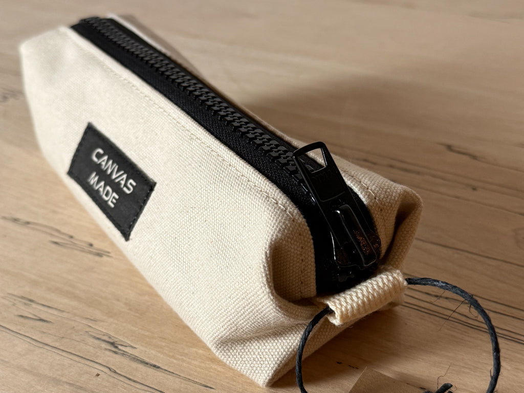 Duck Canvas Pencil Case - Natural